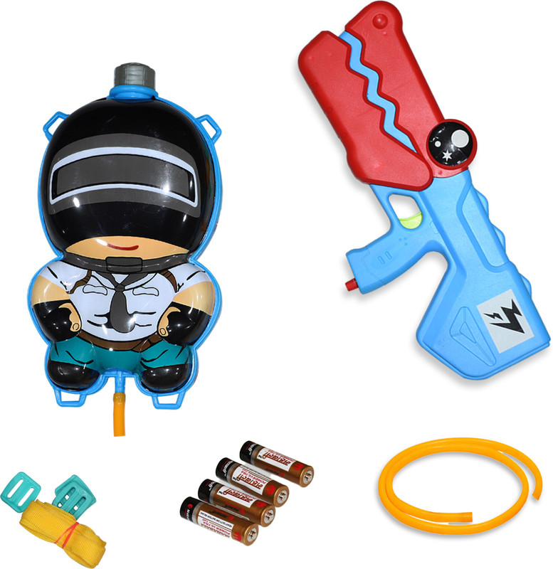 GEX Holi Pichkari with Back Holding Tank Holi Party Gifts Water Gun Water Gun(Multicolor)
