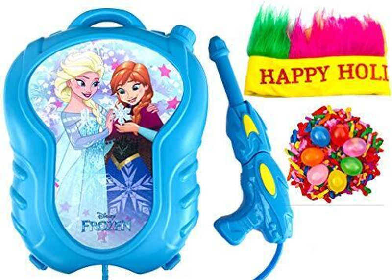 Evisha Pichkari for Children Holi Party & Kids Gift Water Gun With Cap & 50 Balloons Water Gun(Blue)