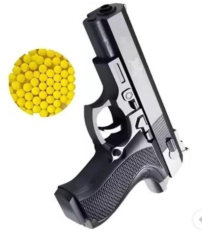 Harsun MAHARAJA SUPPER TECH PUBG GUN WITH 120 BULLETS Guns & Darts(Black)