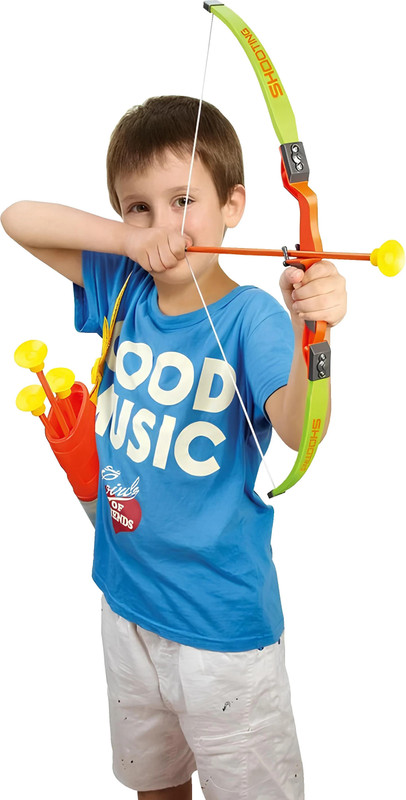 S TOYS HOUSE ARCHERY SET PRO GREEN Bows & Arrows(Green, Grey, Orange)