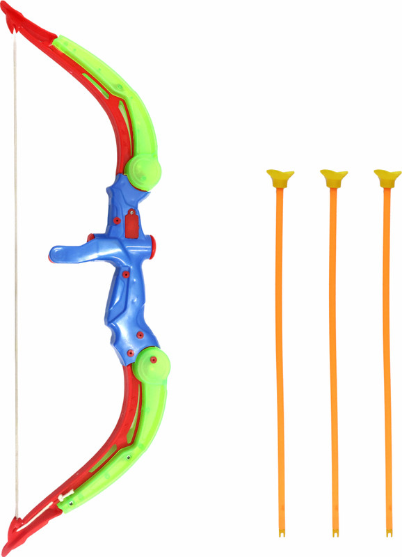 333MART Pull Back Bow & Arrow with LED Lights Archery Kit
