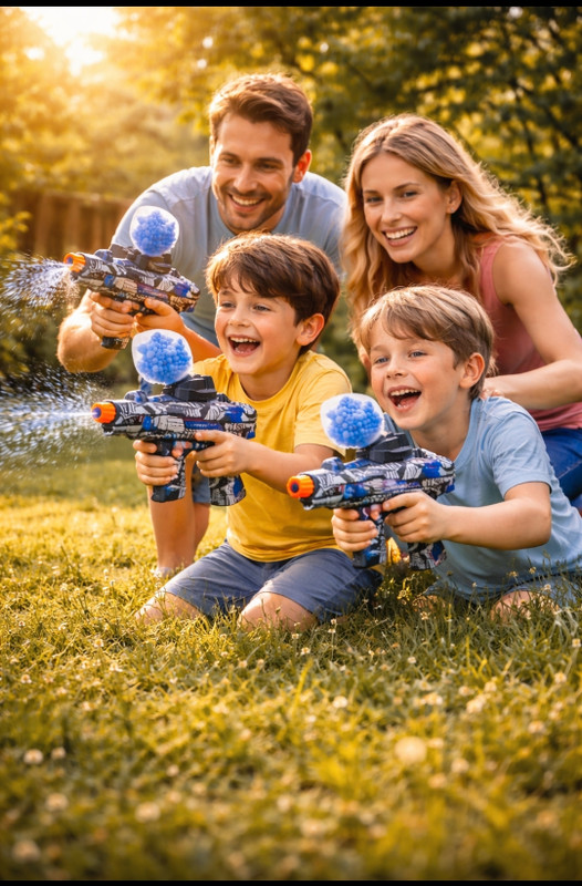 SJVJ Electric Water Ball Blaster Toy for Outdoor Water Gun(Multicolor)