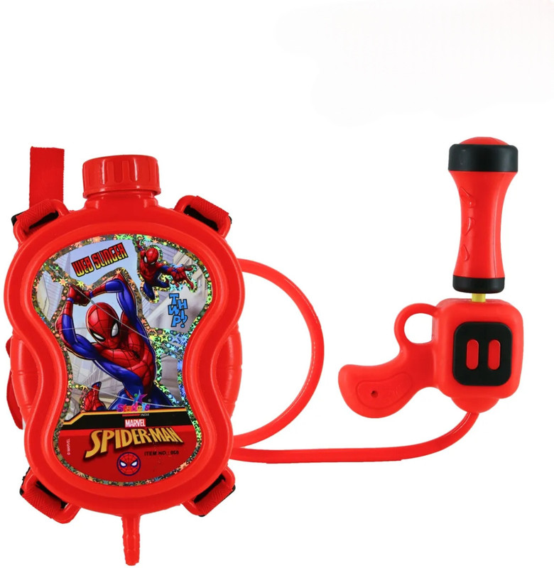Startoys Kids Holi Spider Man Tank - Pack of 1 Water Gun(Red)
