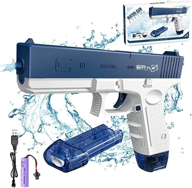 star impex Rechargeable Electric Water Gun| Long Battery Life | High-Pressure Water Blaster Water Gun(Multicolor)