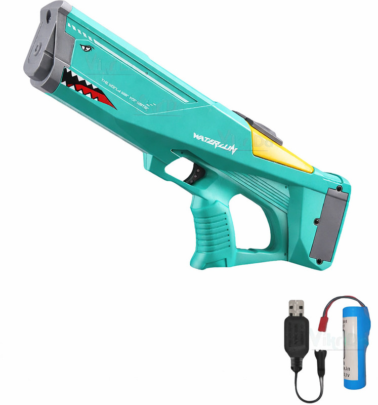 VikriDa Water Soaker Squirt Guns, 600cc & Excellent Range 40ft, Automatic Water Gun(Red)