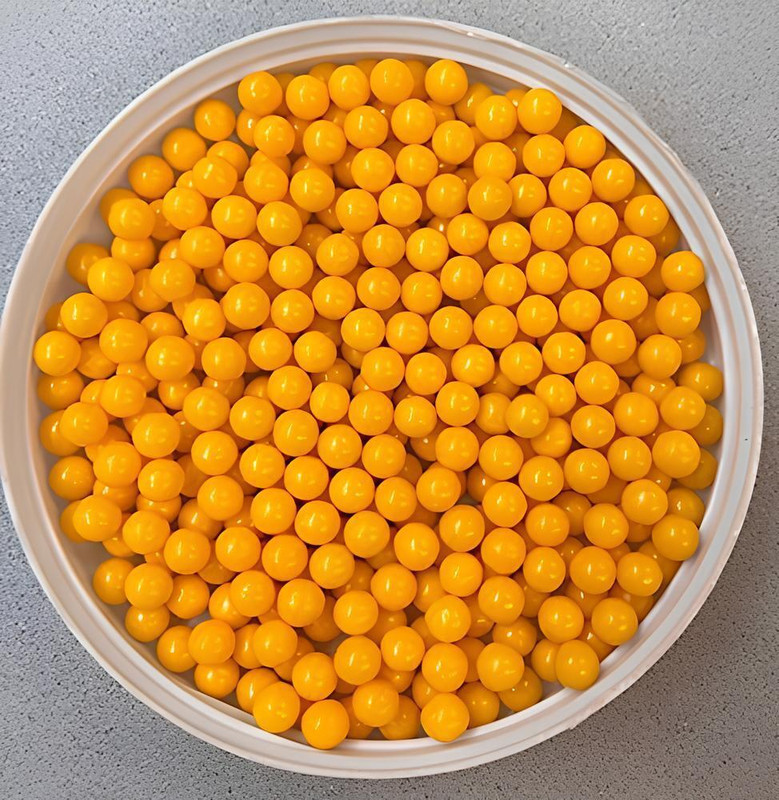 CannyCubs 300 Pcs 6 mm BB Bullets | Ideal for Toy Guns | Long Range Darts & Plastic Bullets(Yellow)