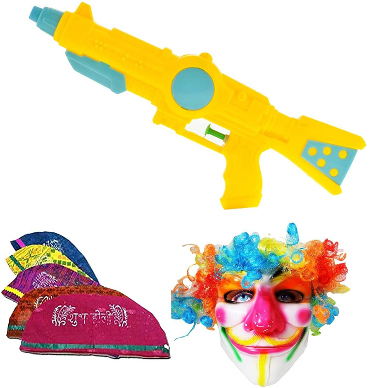 Brown Leaf Small Pipe Holi Pichkari Water Gun Pichkari for Kids Holi Party Fun Water Gun(Pink)