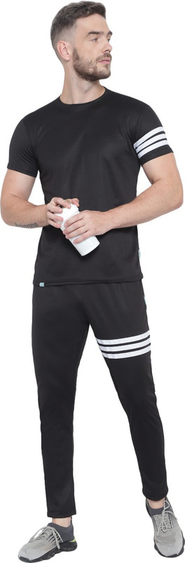 THE HIMALAYAN Striped Men Track Suit