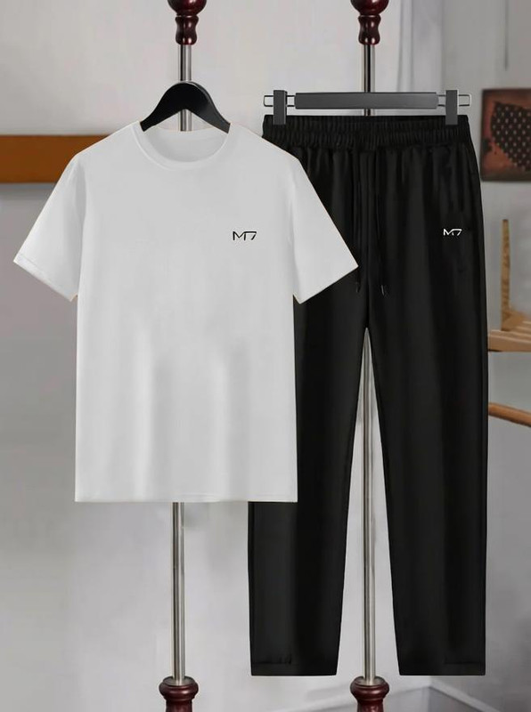 M7 By Metronaut Solid Men Track Suit