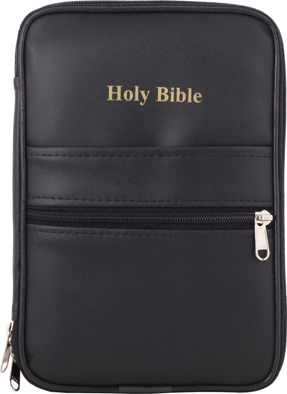 Nipun Enterprises Holy Bible Book Cover/ Case(Black)