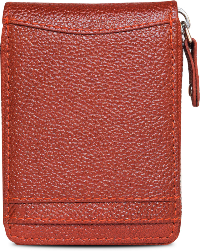 ABYS Genuine Leather Business Card Book||Credit Card Holder||Wallet(Brown)