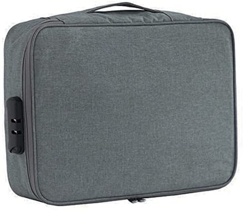 Coozico Document Storage Organizer Bag(Grey)