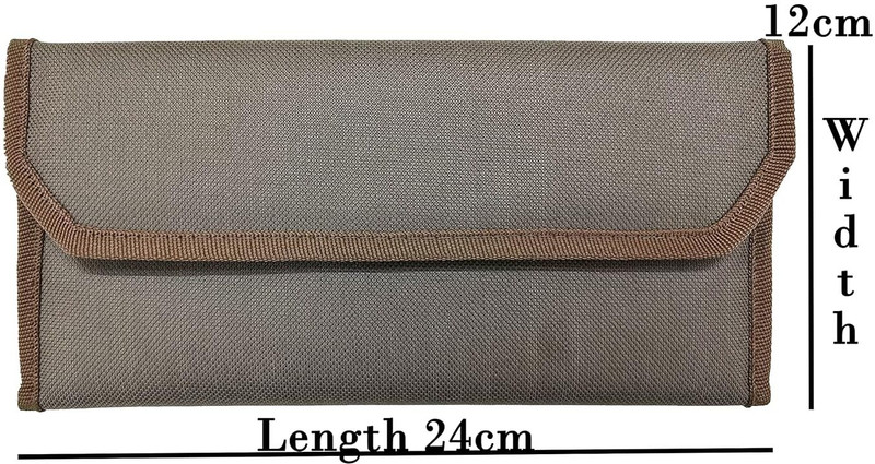SB GRAND travel document Holder for Cheque book Passbook Credit Debit Card Passport etc(Brown)