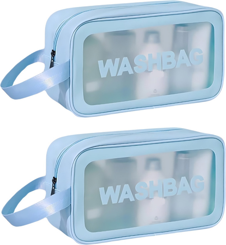 MYSASHOP Cosmetic Pouch(Blue)