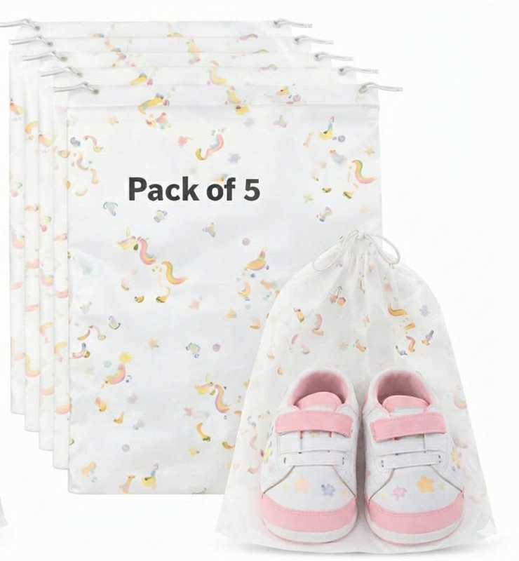 Tiny Shiny Shoe Pouch(White)