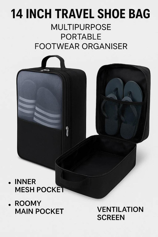KARNI COSMOS Shoe Pouch(Black)