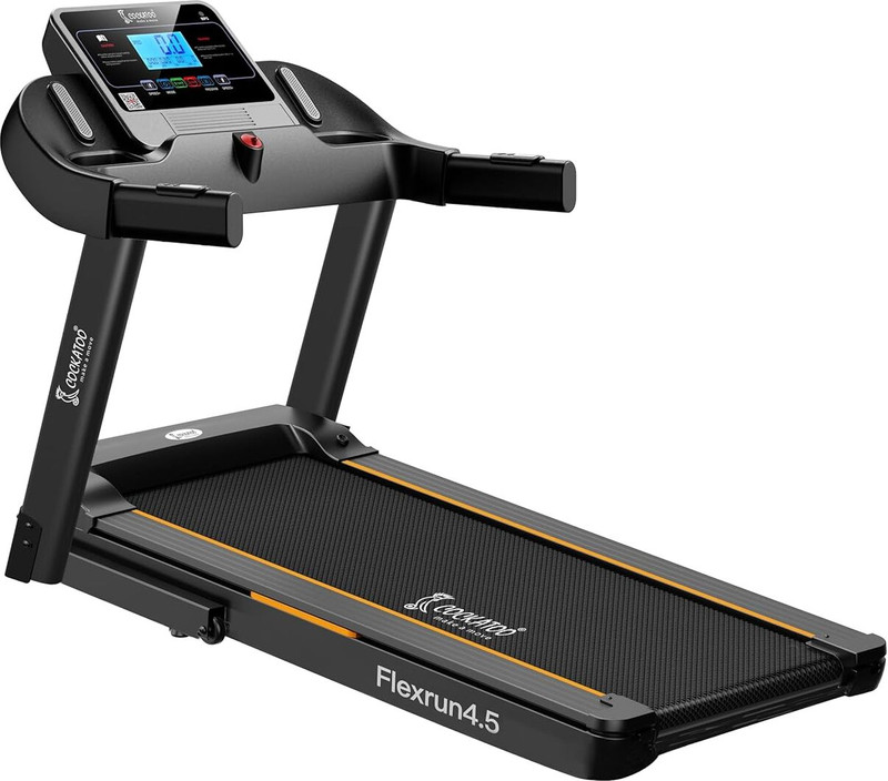 COCKATOO SmartRun A5 5HP Peak 5% Auto Incline, Max Speed 14 Km/Hr,DC Motor Treadmill (Max Weight:120 kg)