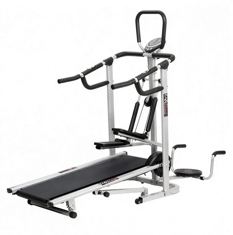 Lifeline LT 203 Manual 4in1 Dlx Treadmill (Max Weight:110 kg)