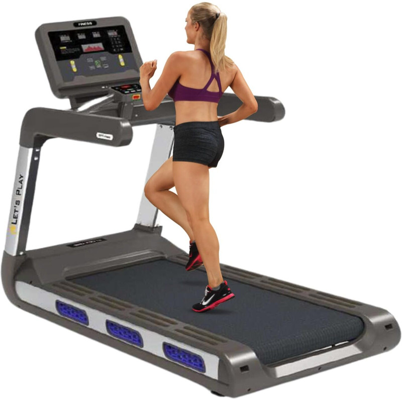 lets play LP Future 8HP AC Motor Commercial Treadmill with Vacuum Deck & Wireless Charge Treadmill (Max Weight:180 kg)