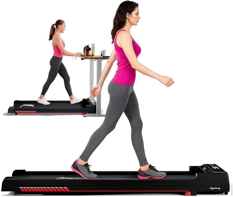 Lifelong Fit Pro Treadmill 3 HP Peak Dc Brushless Motor 2 Level manual incline Treadmill (Max Weight:110 kg)