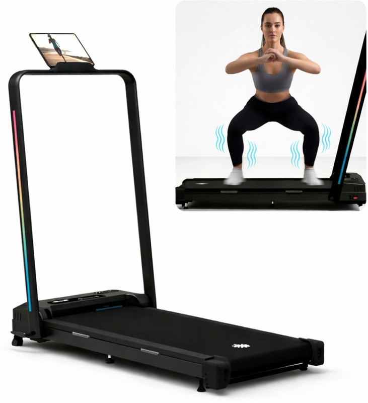 Cult Vibe 3-in-1 Walking Pad Walk Jog & Vibration 4 HP BLDC Motor | 8 vibration modes Treadmill (Max Weight:150 kg)