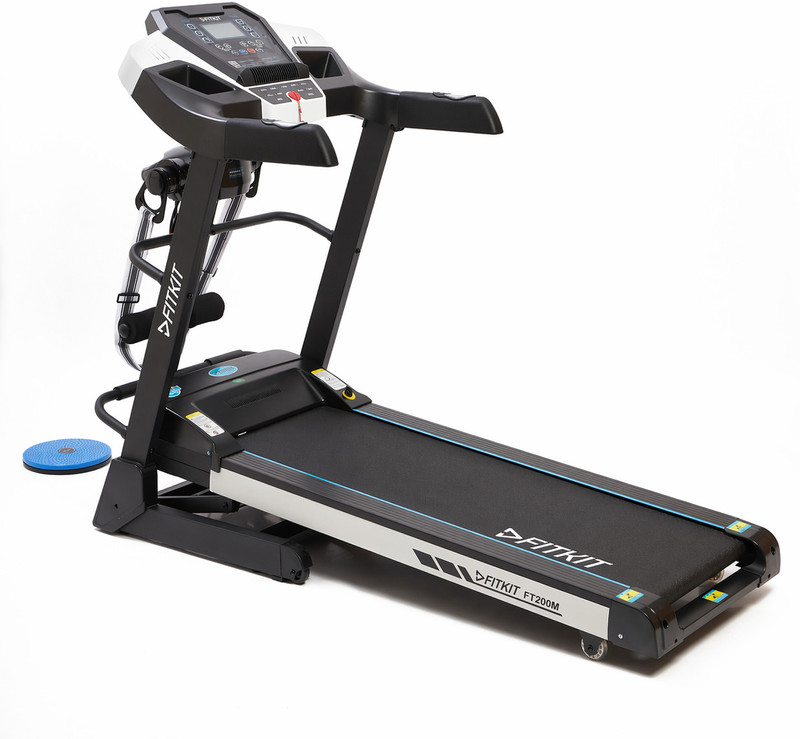 FITKIT by Cult FT200M BLDC Motor (6.5 HP Peak) Treadmill Max Weight 150Kg Perfect for Home Use Treadmill (Max Weight:150 kg)