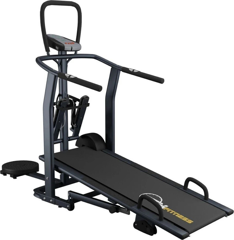 RPM Fitness by Cult RPM800 4 in 1 Multifunction For Men & Women HomeGym Workout Non Motorized Manual Treadmill (Max Weight:100 kg)