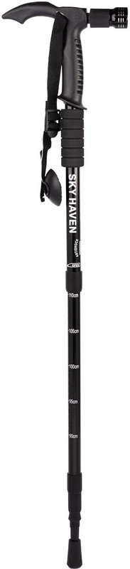 DVIMART 4 Section Trekking Pole(Aluminium, Plastic)