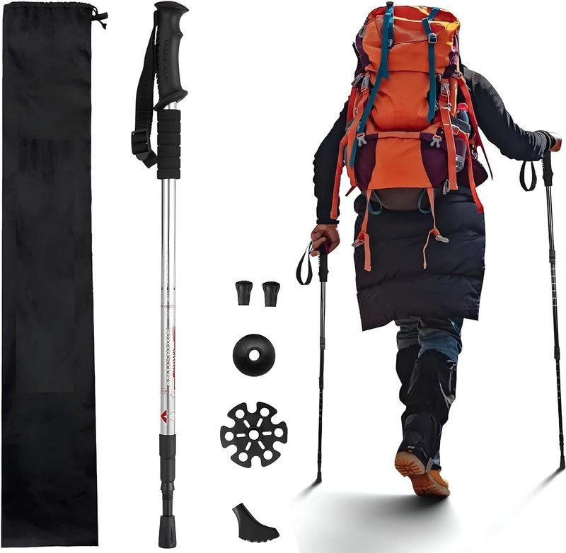 ECAPT 3 Section Trekking Pole(Aluminium)