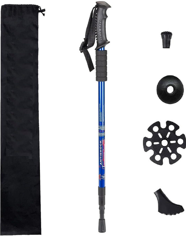 bfe enterprise 4 Section Trekking Pole(Aluminium, Plastic)