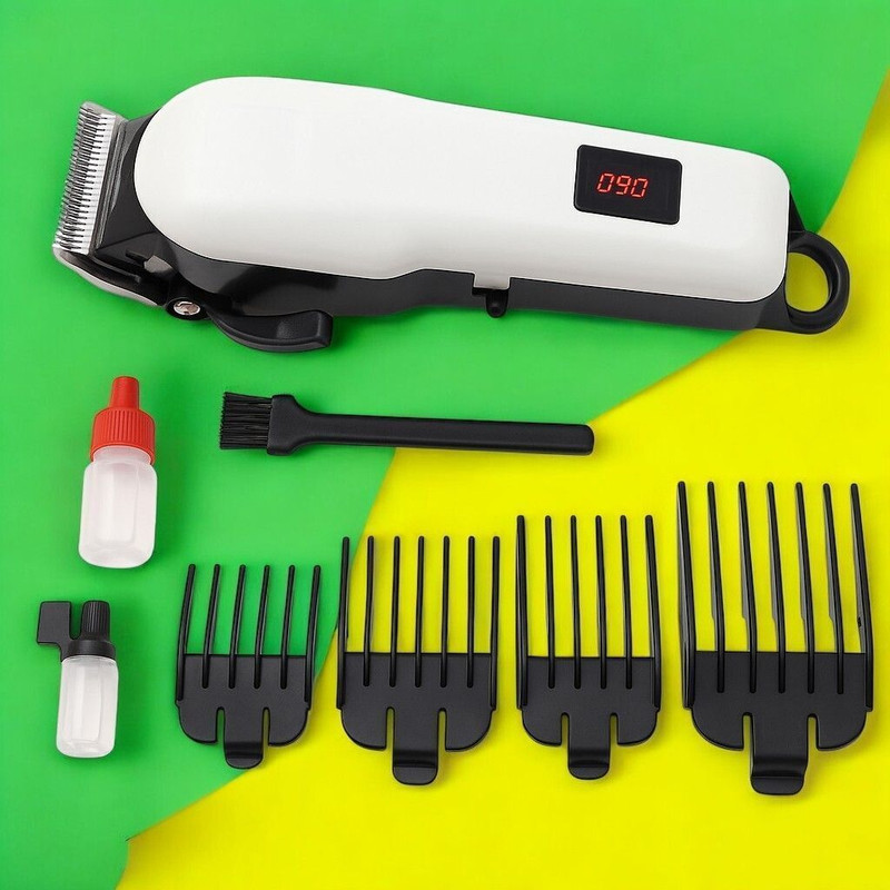 Xoxo X532 Rechargeable Hair & Beard Trimmer | Zero-Gap Sharp Blades For pets F-1508 White Pet Hair Trimmer