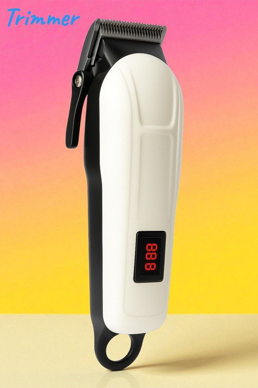 Xoxo X216 Premium Trimmer – Smooth Shave, Adjustable Length Settings For pets F-268 White Pet Hair Trimmer