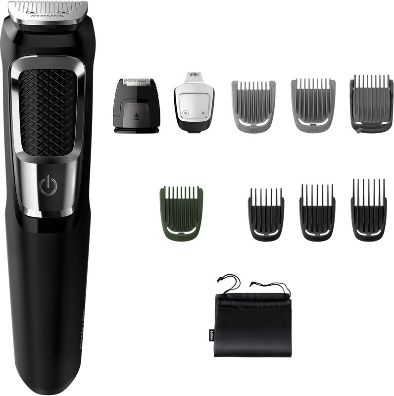 PHILIPS MG3750/33 Fully Waterproof Grooming Kit 60 min Runtime 10 Length Settings(Black)