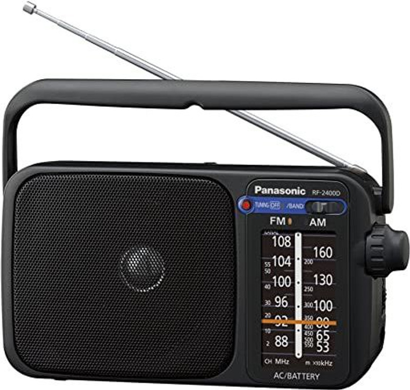 Panasonic ?RF-2400DEG-K FM Radio(Black)