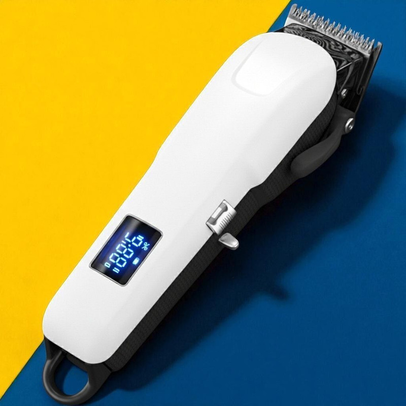 Xoxo A895 MZ M809T 2Hrs Time 240mins Operating Time 4 Length Comb For pets F-1337 White Pet Hair Trimmer