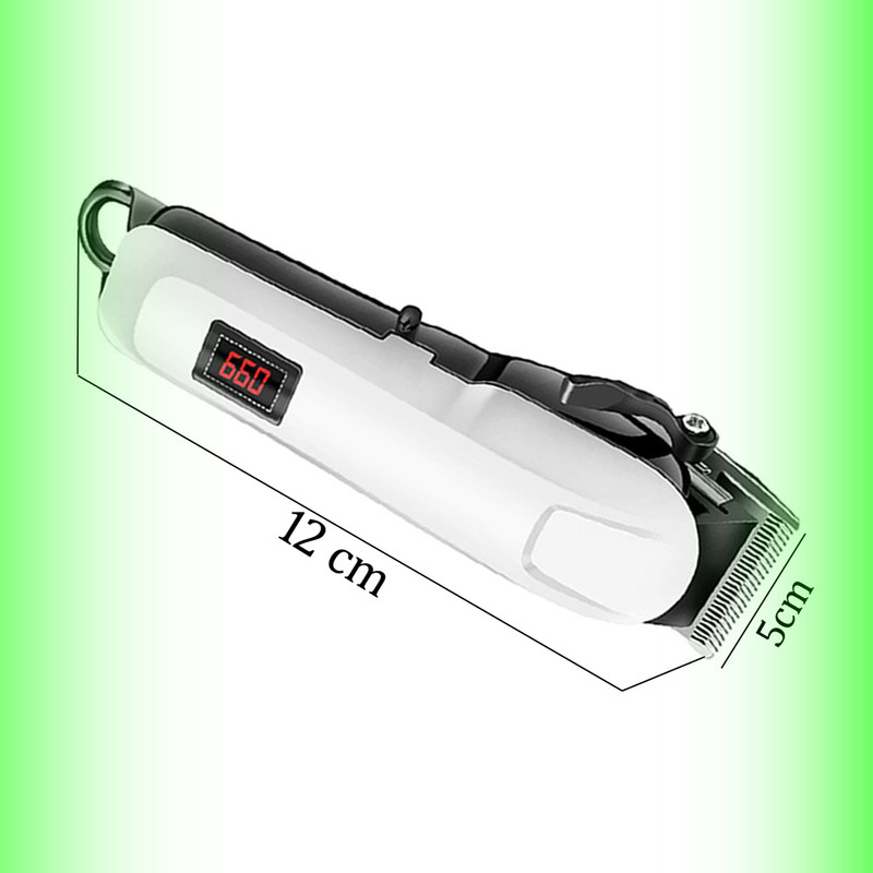SEEGATE Rechargeable Cordless Heavy Duty Hair Clipper White, Black Pet Hair Trimmer