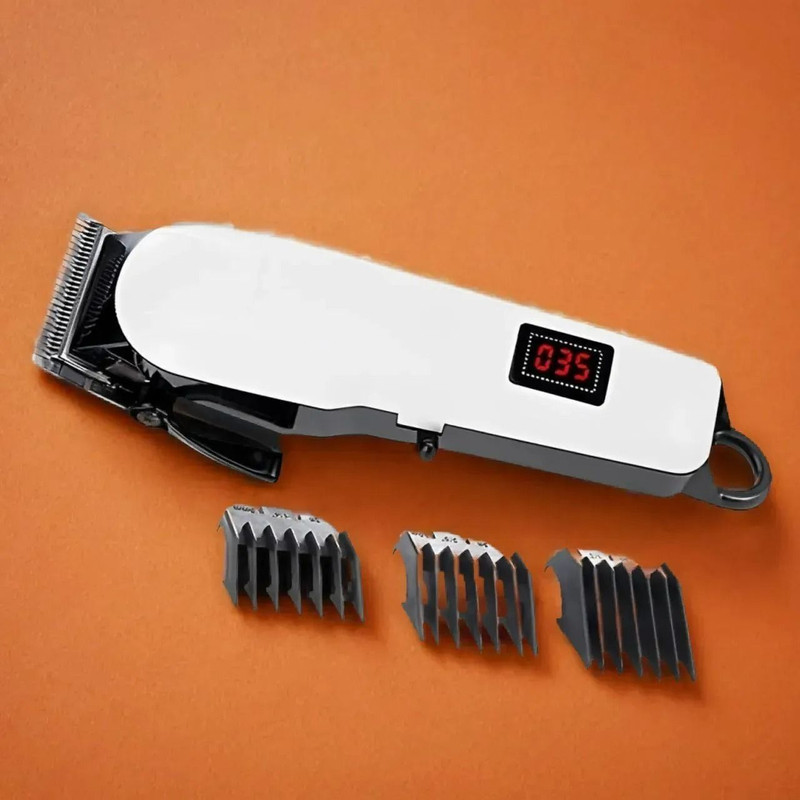 Xoxo X237 Professional Trimmer for Men | Motor, Clean & Smooth Finish For pets F-695 White Pet Hair Trimmer
