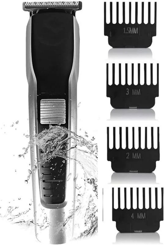 Dazzel Flex AT 538 Trimmer For Beard, Mustache, Haircut, Head and Body Hair Shaver Silver, Black Pet Hair Trimmer