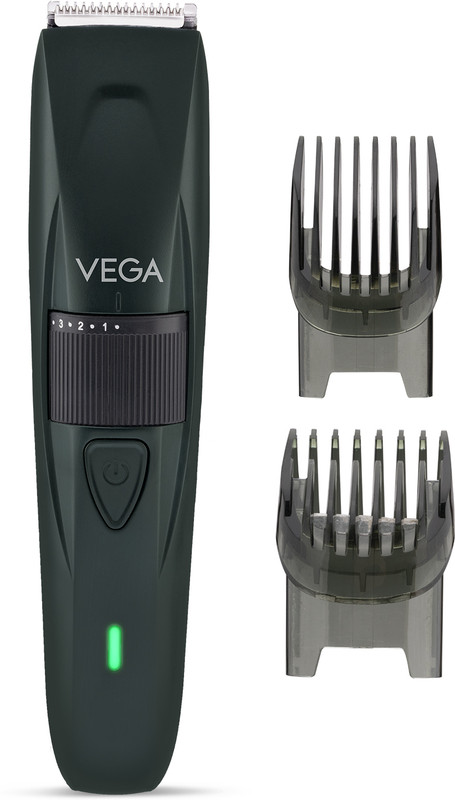 VEGA Turbolite Beard Trimmer Trimmer 90 min  Runtime 40 Length Settings(Green)