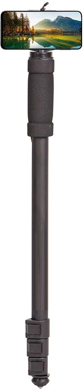MMPRO Monopod with Maximum Height 170.18 cm (6"7 inches) Monopod(Black, Supports Up to 3000 g)