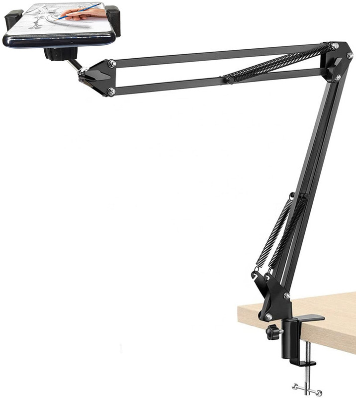Zohlo Professional Tripod Stand with 360° Rotation for Kitchen & YouTube Videos Tripod Ball Head(Black, Supports Up to 1200 g)
