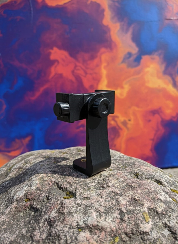 LCTRIO 2 IN 1 TRIPOD PHONE MOUNT I CLOCKWISE ROTATIONAL I 1/4 INCH THREAD Tripod Ball Head(Black, Supports Up to 1000 g)