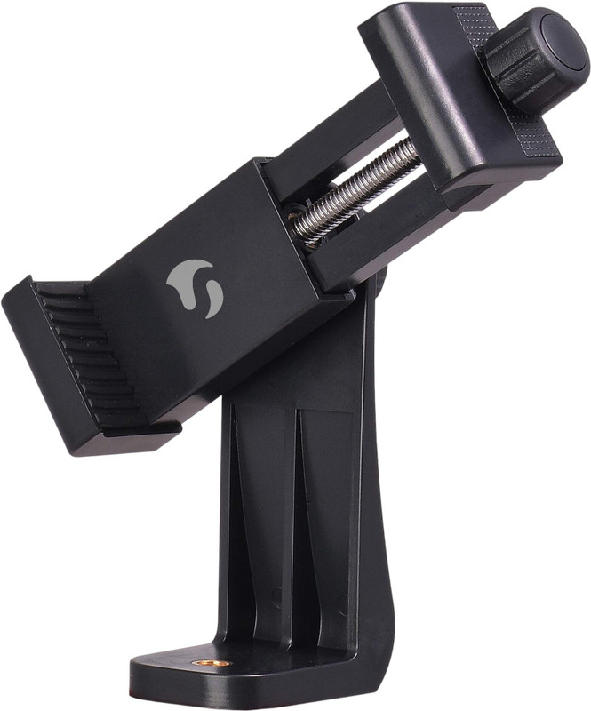 SOFRONICS S-PRO360 Tripod Clamp, Tripod Kit, Monopod Kit, Tripod Bracket, Tripod Ball Head(Black, Supports Up to 1000 g)