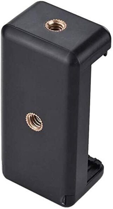 USTINE Heavy Duty Mobile Holder Clip for Tripods with 1/4-Inch Mounting Screw Mobile Holder
