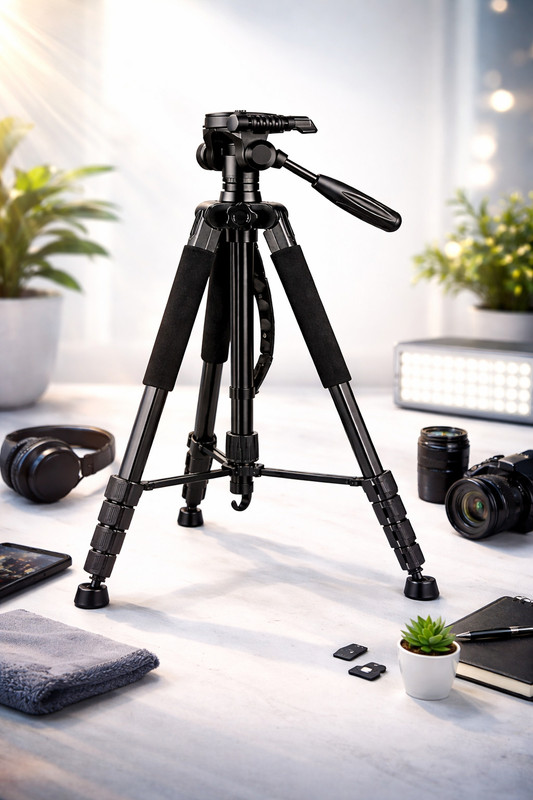 Inwave TRIPOD F-3366 Tripod(Black, Supports Up to 500 g)
