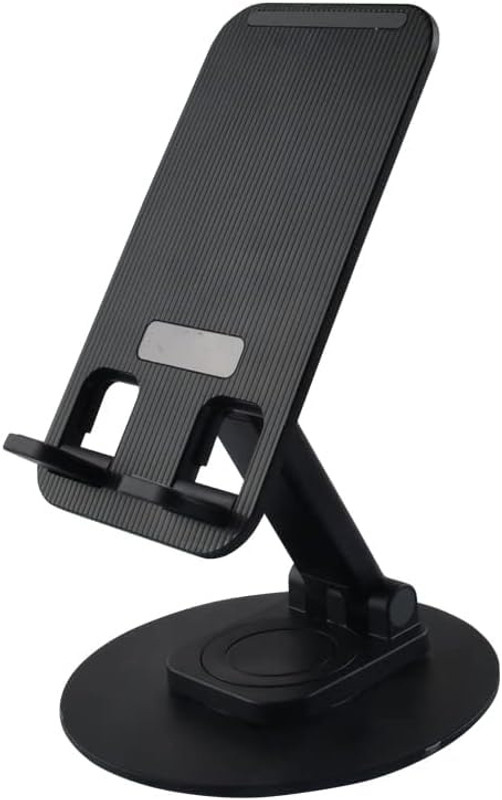 Mobtude Adjustable Design and Anti-Slip Silicone Grip for Office and Home use Tripod(Black, Supports Up to 500 g)