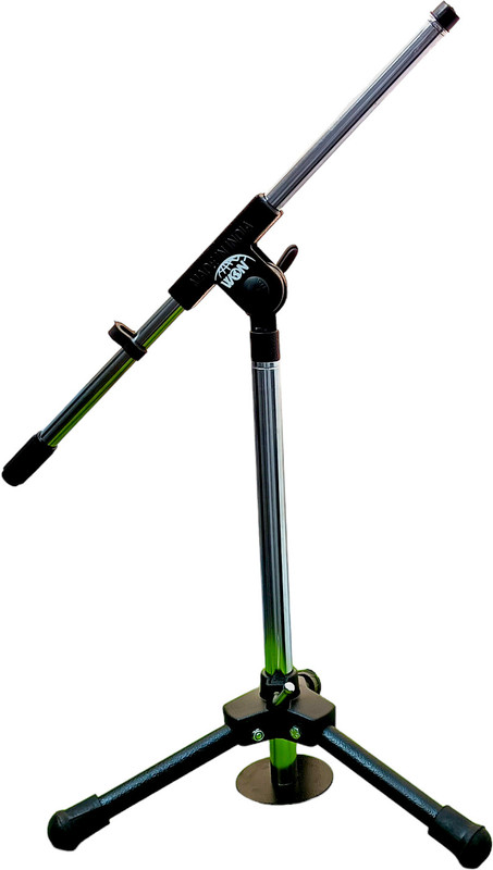 WON Professional 3 LEG MIC STAND SIZE 32 INCH (METAL) Tripod(Black, Supports Up to 2000 g)