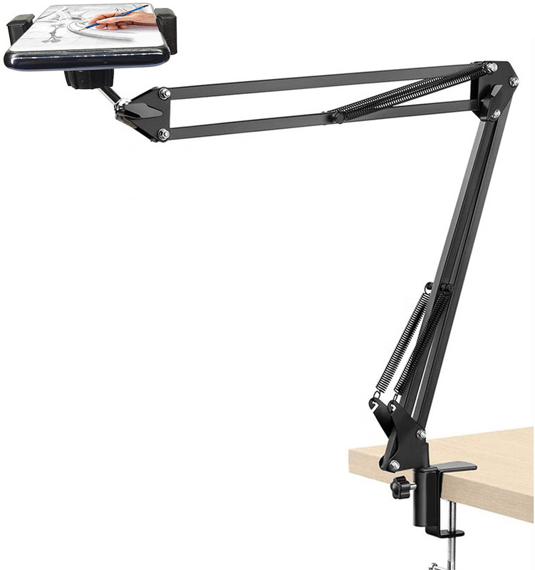 AMUSING Best Photography Mobile Tablet Stand Holder Tripod for Overhead Video shooting Tripod, Monopod, Tripod Clamp, Tripod Bracket, Tripod Ball Head(Gooseneck Mobile Holder, Supports Up to 1200 g)