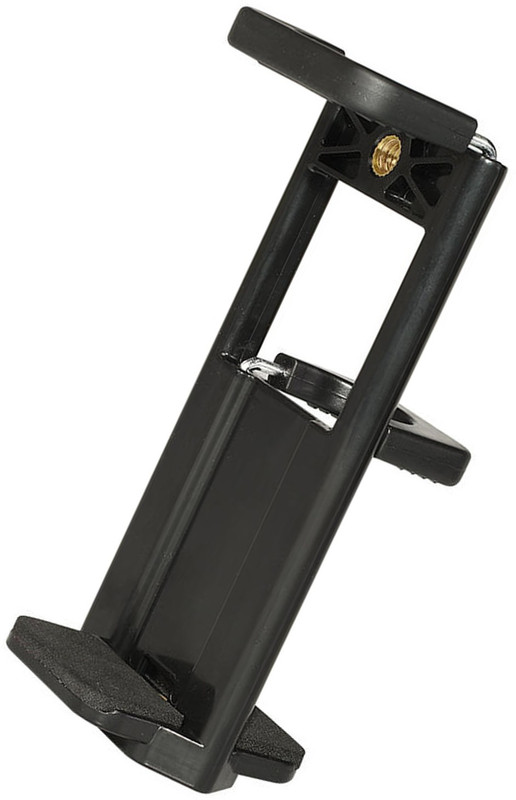 MOOZMOB Dual Side Tripod Mount for Youtube Videos Tripod Clip Mount for Mobile & Tablet Tripod Clamp, Tripod, Tripod Bracket, Tripod Ball Head, Tripod Kit, Monopod, Monopod Kit(Black, Supports Up to 1500 g)