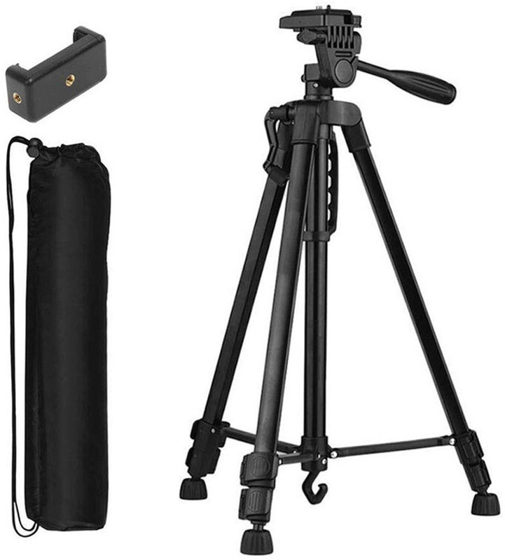 BooZ TRIPOD 3366 A1 Tripod((Multicolour , Supports Up to 5000g), Supports Up to 5000 g)